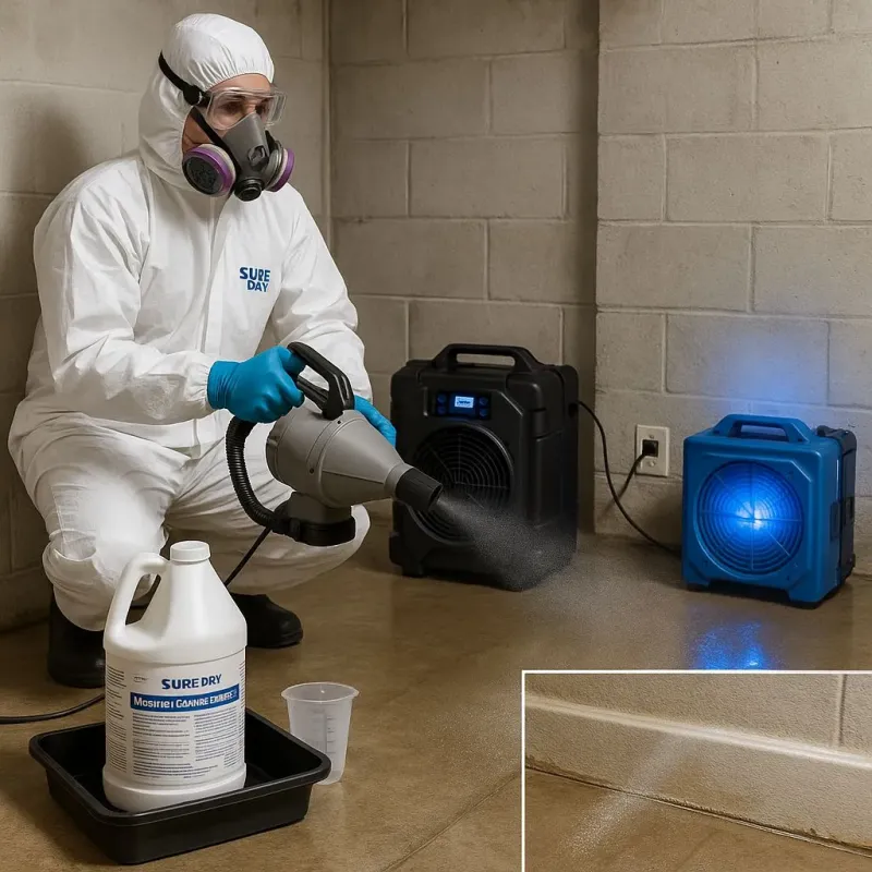 Sanitization and Odor Removal process in Shenorock, NY