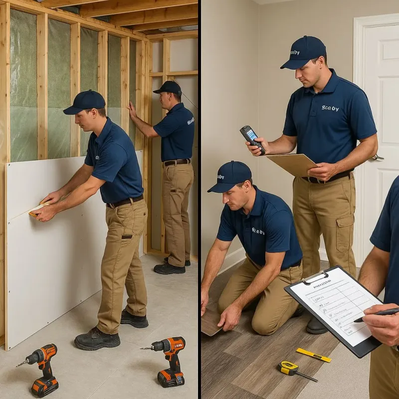 Repairs and Reconstruction process in Shenorock, NY