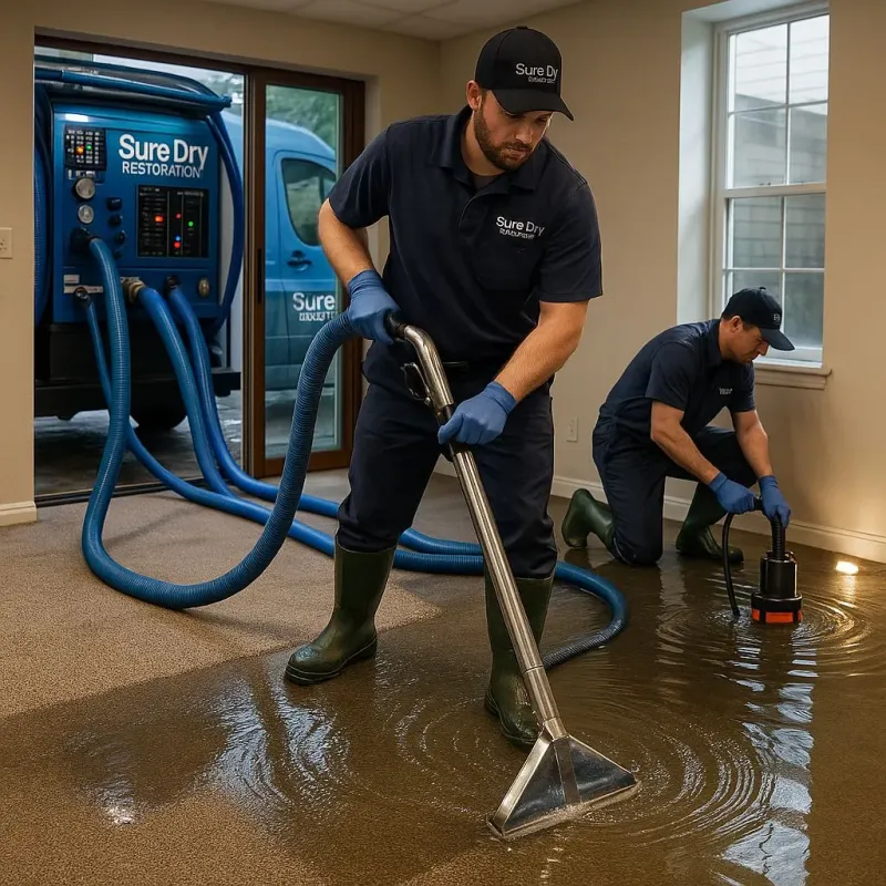 Water Extraction and Removal process in Shenorock, NY